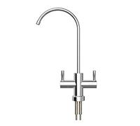 Brushed 360° Kitchen Faucet with RO Water Filter - 1/4" Reverse Osmosis Drinking Water Tap, Sink Mixer, Easy Installat, Perfect for Home & Office Use
