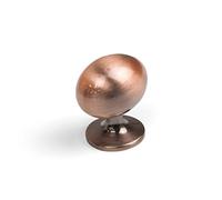 Brushed Black Copper Knob Copper Kitchen Cupboard Handle 76mm Cup Knob Cabinet Door Drawer Pull Furniture