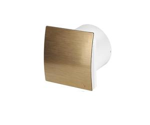 Brushed Brass 160mm Turbo Bathroom Extrator Fan With Timer IPX4 Wall Ceiling Fan Fast Flow Energy Effecient