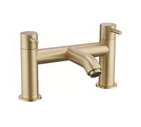 Brushed Brass Bath Mixer Tap - Arissa