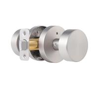 Brushed Brass Dummy Door Knobs Compatible with Interior Doors