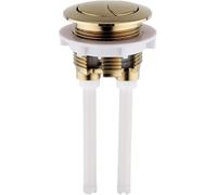 Brushed Brass Effect Dual Flush Toilet Button for RAK Toilets