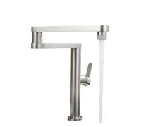 Brushed Copper Kitchen Faucet with Hot & Cold Water Universal Pull Down Sink Mixer Leak Proof Design for Modern Bathroom & Kitchen Easy to Install