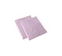 Brushed Cotton Fitted Cot Sheet Pair 100% Cotton Homescapes Pink Cot Bed