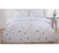 Brushed Cotton Meadow Floral Bedding : King /Meadow Sheet Set