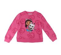 Brushed Cotton Sweatshirt Gabby's Dollhouse Dark Pink - 6 Years | Female Cerdà