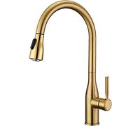 Brushed d Black Kitchen Mixer Tap Pull Out Faucet for Sink Hot & Cold Water Single Hole Slish Design (SLE 3) Kitchen Sink Tap