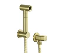 Brushed d Handheld Bidet Sprayer Kit with 1.5M Wall-Mounted Hose - Bathroom Bidet Attachment for Easy Cleaning and Hygiene