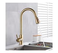 Brushed d Kitchen Faucet Pull Out Mixer Tap with 2 Funct Spray Hot & Cold Water Modern Design for Easy Cleaning Construct Slish Kitchen Upgrade