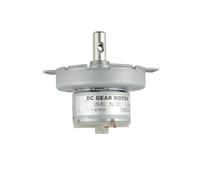 Brushed DC electronic starter JS-50 DC Gear electronic starter 5V 5RPM Metal Outer Reduction Gear Box Microwave Micromotor MQXFCZUX