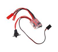 Brushed ESC | Multi-level Current Adjustment | Bidirectional Brushed ESC Speed Controller - for RC Car Boat Underwater Propeller Tank