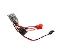 Brushed Esc, RC Boat Esc 30A 4-8V Esc Two Way RC Motor Speed Controller Dual Motor Esc Brush Speed Controller for 1/16 1/18 1/24 Car Boat (With brake)