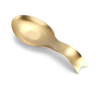 Brushed Finish Stainless Steel Spoon Countertop Spatula Ladle Holder Exquisite Kitchen Utensil Spoon Rest Holder Dishwasher Safe