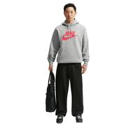 Brushed Fleece Hooded Sweatshirt Nike Club Gris M