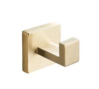 Brushed Gold Bathroom Accessories Set - Stainless Steel Toilet Towel Bar, Paper Holder & Hook, Stylish Bath Rack, Modern Hardware - Upgrade Your Space, CHINA
