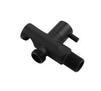 Brushed Gold Douche Kit Hand Held Bidet Sprayer Brass Room Balcony Wall Mounted Toilet Faucet Shattaf Valve Jet Set(Red)