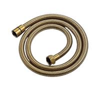 Brushed Gold Douche Kit Hand Held Bidet Sprayer Brass Room Balcony Wall Mounted Toilet Faucet Shattaf Valve Jet Set(Light Yellow)