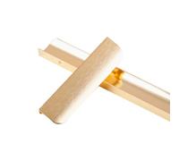 Brushed Gold Kitchen Cabinet Handles Modern, 2 Pack Hidden Furniture Handles Aluminum Alloy | Anodized, Drawer Pulls Hole centers: 64-1140mm Cupboard Door Pulls Concealed Wardrobe Handle 320mm/12.5in