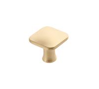 B2C Kitchen Cupboard Cabinet Door Drawer Round Knob Handle Piazza By Gtv Brushed Gold