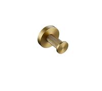 Brushed Gold Knurled Brass Bathroom Hardware Accessories Set - Towel Bar Ring Robe Hook Paper Holder Towel Ring Toilet Brush Kit