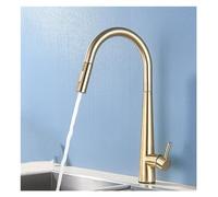 Brushed Gold Smart Touch Sensor Black and White,Kitchen tap