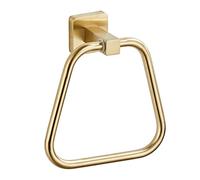 Brushed Gold Towel Ring for Bathroom, Kitchen Bath Towel Holder Hangers Wall Mount Heavy Duty Stainless Steel