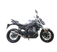 Brushed Inox GPR Exhaust Muffler Deeptone Inox Appr Voge Valico 500 2021 2023