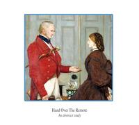 Brushed Issues, Funny Birthday Card for Him, Male Birthday Card Humorous, Hand Over the Remote!, Multi-Coloured