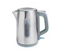 Brushed Kettle 1.7L - Features: 360° Swivel Base For Right And Left Handed Users, Removable Washable Limescale Filter, 1.7 Litre Capacity - Weight: 0.964kg - Dimensions: L23.4 X W16.5 X H24.7cm