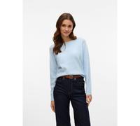 Brushed Knit Jumper sky blue marl