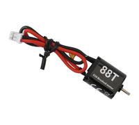 Brushed Motor 88T 50T 60T Gear Selection For 1/24 Remote Control Models Anti Wear Metal Components Quiet Brushed Motor For Toy Cars