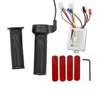 Brushed Motor Controller With Throttle Grip 24V/36V/48V 500W For E-Scooter and E-Bike on Private Land