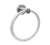 Brushed Nickel Hand Towel Ring Hand Towel Holder for Bathroom Wall Mounted,Bathroom Towel Holder,Bathroom Towel-Racks,Bathroom Hardware Simple Round Towel Hanger SUS 304 Stainless Steel