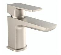 Brushed Nickel Mini Mono Basin Mixer Tap