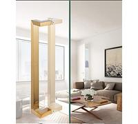 Brushed Stainless Steel Push Pull Bar Handles,15/13/16 in Door Handle for Kitchen, for Office Closet Barns, Two-Side Design, Matte Finish(Gold,80cm/31.5in)