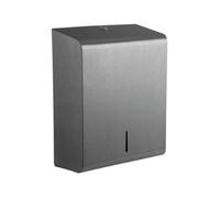 (Brushed Stainless Steel) Steel Paper Towel Dispenser in 3 Finishes