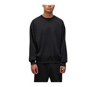 Brushed Terry Crew Sweatshirt - male - Adidas - Long Sleeve Training Tops - Black - L - Sport L