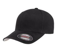 Brushed Twill Cap Flexfit by Yupoong Black L/XL