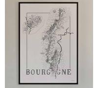 Brushery Wine poster - Bourgogne (30x40cm)