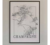 Brushery Wine poster - Champagne (50x70cm)