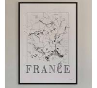 Brushery Wine poster - France (50x70cm)