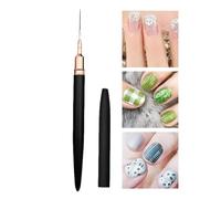 Brushes - Metal Nail Polish Pens | 50g Black Nail Pens | Nail Design Brush | Liner For Nails, Easy Hold, Thin Design Detail Brush Nail Pen Paintings Lines Nail Pattern Tool