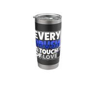 Brushing The Marinade - BBQ Stainless Steel Insulated Tumbler