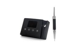 Brushless 35000RPM Portable 2-in-1 Electric Desktop Nail Drill Machine Drilling Manicure Polisher 85w Powerful with Bit Set(Black-plugged in,EU)