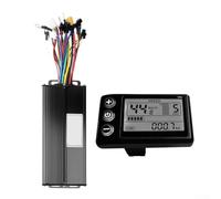 Brushless Controller Kit, 36/48/52V 35A 1500W, LCD Display Set, 3-Mode Square/Sine Wave, Aluminium Alloy Housing, for E-Bike Scooter