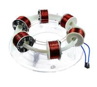 Brushless Cyclotron Motor, 9-inch Circular Track, 6 Coil Ring Electromagnetic Accelerator, Physics Aid Model, for Experimental Teaching, Scientific, Experiment Equipment