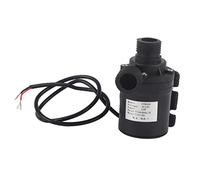 Fountain Pump DC 24V Hot Water Circulation Solar Energy Brushless Motor Aquarium Submersible 800L/H 5M Pond Waterfall Outdoor Water Feature Garden Statuary Hydroponics Fish Tank Black