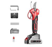 Brushless Electric Branch Pruner,Battery Operated Branch Pruner,Branch Pruner,With 1Battery,Sk9 Titanium Blades,Cutting Diameter 50Mm,Lcd Display
