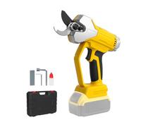 Brushless Electric Pruning Shears for Dewalt 18V 20V Battery, 35mm Cutting Diameter Electric Secateurs with LCD Cutting Counter, 18000RPM Cordless Pruning Shears