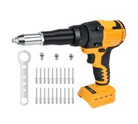Brushless Electric Rivet Gun Cordless Riveter Tool 2.4-4.8mm Rivet Nut Gun Automatic Riveting Power Tool